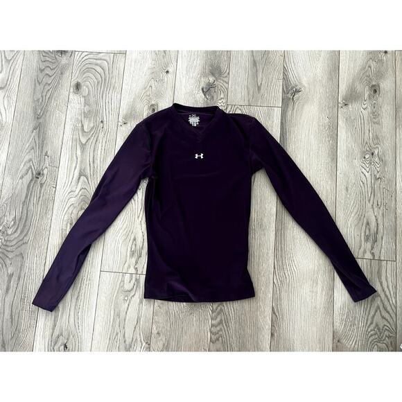 Under Armour Women's Purple long sleeve top - Picture 1 of 4